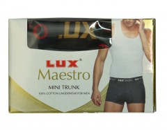 Maestro Mens Mini Trunk Pack Of 3 :Size M