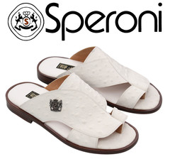 Men Slipper Speroni 3052 White Strucalf