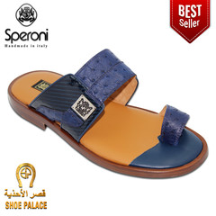 Men Slipper Speroni 3939 Blu Carbon Fibre Strucalf