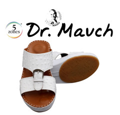 Mens Arabic Sandals 100 High Heel White Ostrich