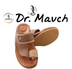 Mens Arabic Sandals 305 Deer Leather Brown /Beige