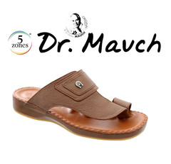 Mens Arabic Sandals 305 Deer Leather Brown Tan