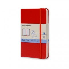 MOLESKINE SKETCHBOOK RED PKT DSP-9 (930307)