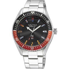 Nautica watch - GNT 3H SS BLK-NAPFWF017