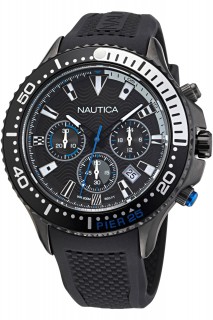 Nautica watch - GNT CHR PU BLK-NAPP25F17