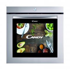 Oven 60cm - 78L - Multifunctions (10) - Touch Screen 19" - Inox - Wifi - Soft close
