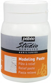 Pebeo 500ml Acrylic Studio Modelling Paste