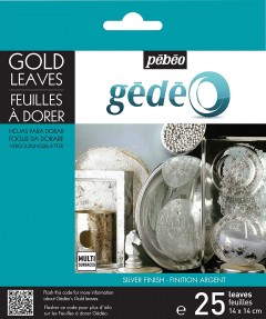 Pebeo Gedeo 25Shs Gold/Silver Leaves 766542-766543