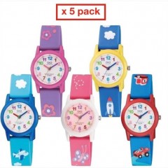 Q&Q FASHION Mod.VR99_PACK 5 KIDS WATCHES VR99_PACK