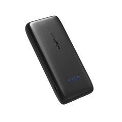 رلف بور شاحن متنقل 12000MAH باللون الاسود RP-PB065