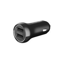 RAVPOWER 18W Total Output Car Charger Black Rp-Pc086