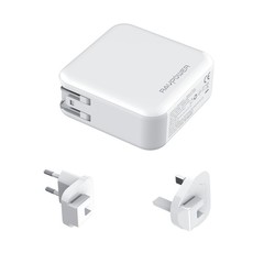 RAVPOWER 5000Mah 2 In 1 Wall &Portable Charger White Rp-Pb101