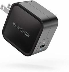 RAVPOWER Pd Pioneer 18W 2 Port Wall Charger Black Rp-Pc110