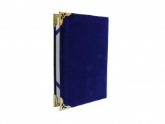 Rsc A5 Velvet Bill Holder D16-325