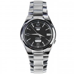 SEIKO 5 watch - GNT AUT SS BLK-SNK623K1