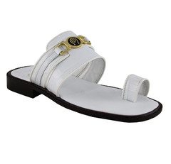 Shoe Palace Men Slippers V3333 White