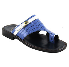 Shoe Palace Men Slippers V3466 Blue White