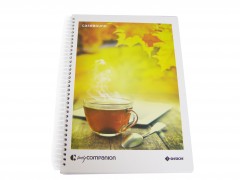 Shrachi  A4 Hard Case+Spiral Bound Book 160Pgs 70Gm