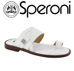 Speroni 3859 White Printed Calf White Baby Calf