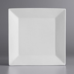 Square Platter White 8 Inch