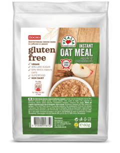 Vitalia Oatmeal Gltn Free Apple Cinnamon