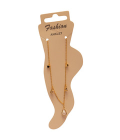 Women's  ANKLET 3  Gold