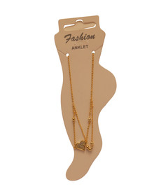 Women's  ANKLET 3.5  Gold