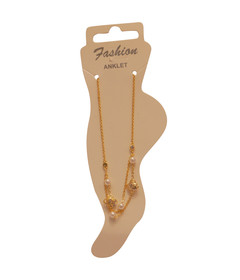 Women's  ANKLET 3.5  Gold