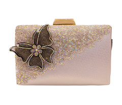 Women's  CLUTCH BAG 26  Silver