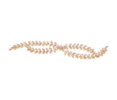 Women's HAIR ACCESSORIES 9.5  Gold