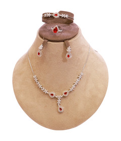 Women's JEWELRY SET 18  Red