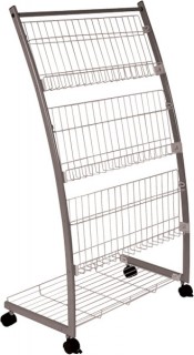 Writebest 3 Tier Magazine Rack 64X37X120Cm Mr208