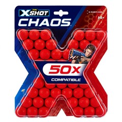 X-Shot Chaos 50 Dart Balls Refill