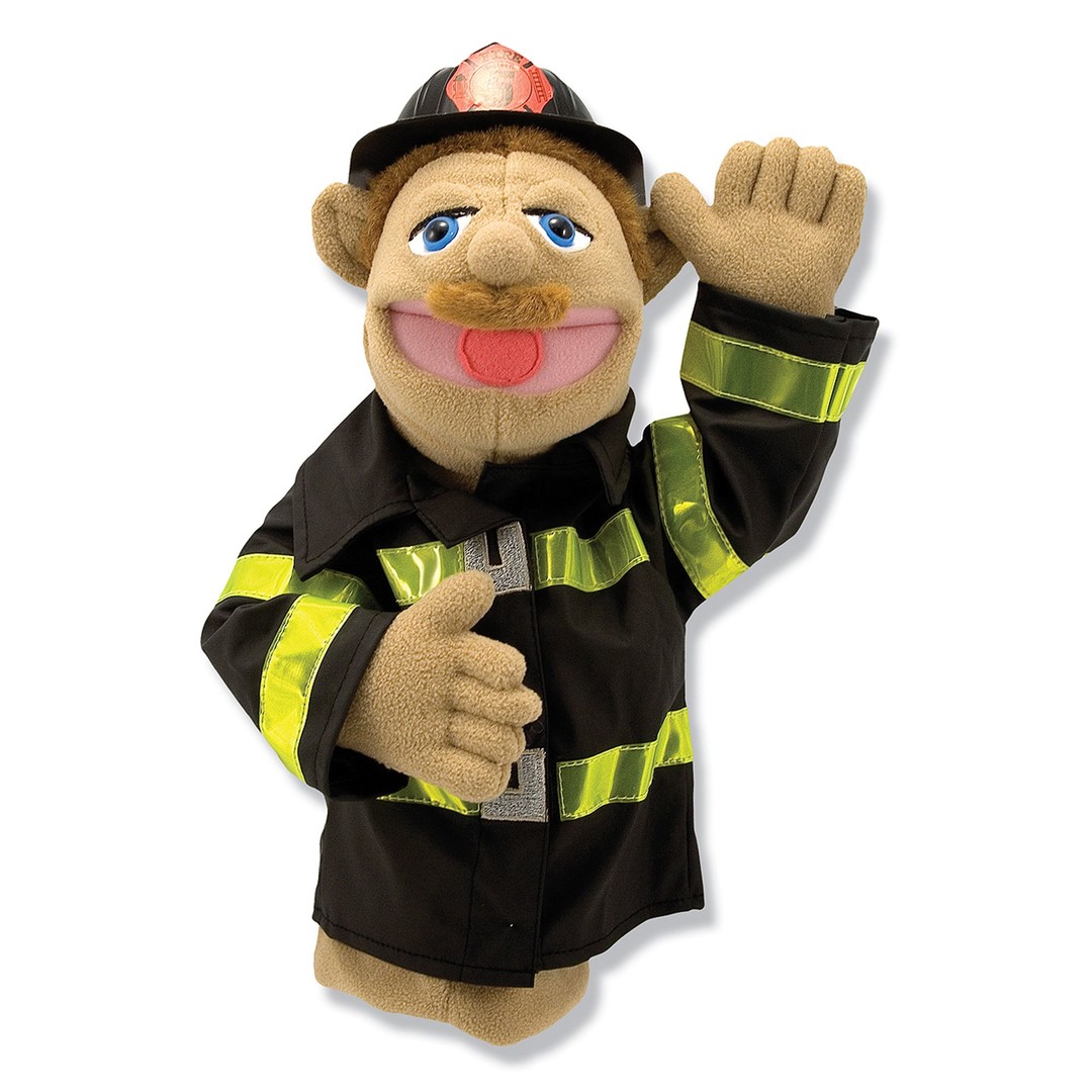Firefighter Puppet