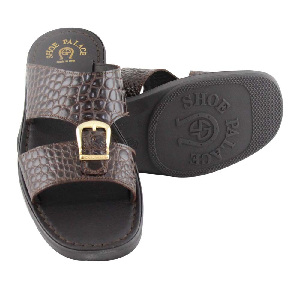 High heel sales slipper for men