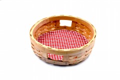 Bamboo Tray Round 24x24 cm