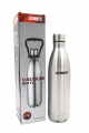 Flask s/s vaccum hot & cold silver 750ML