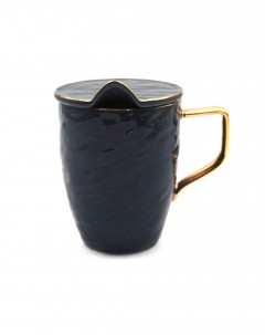 Ceramic Mug Gold Edge 30CL