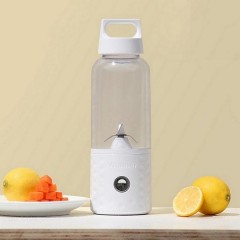 Portable Mini Blender/Juicer W/Handle 500Ml-Wht