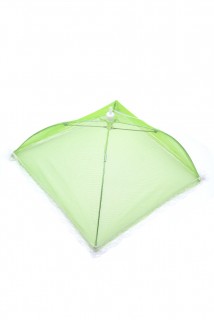 غطاء طعام بمظلة (أخضر)