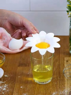 Egg Separator Flower Shape