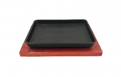 Sizzler plate rectangle 19X14.5cm