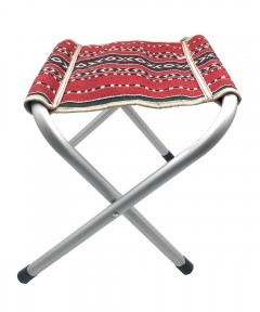 Folding Camping Stool Asst 30x29 cm