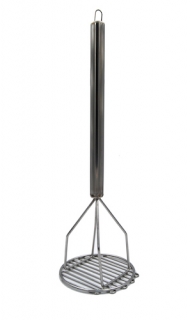 Ss potato masher 45cm large