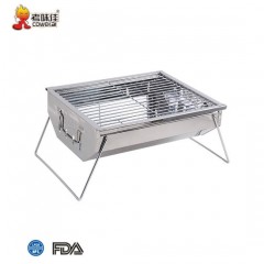 Bbq Grill Ss Foldable 35x29 cm