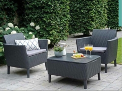 Salemo balcony set- Graphite