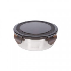 Stainless Steel Food Container Round 270ML