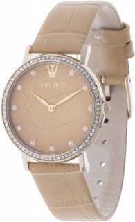 Marc Enzo Analog Quartz Leather Ladies Watch