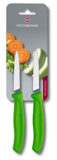 Paring Knife Green 2Pc