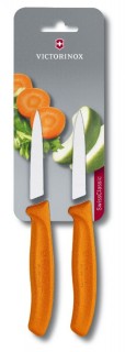 Paring Knife Orange 2Pc